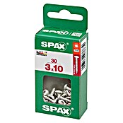 Spax Vijak z lečasto glavo  (3 x 10 mm, Pocinkano, 30 kos, TX za pogone Torx) | 1046 - Mehrzweckschrauben verpackt | AADB - Schrauben verpackt | AAD - Kleineisenwaren | AA - Eisenwaren | A - Eisenwaren | BAUHAUS