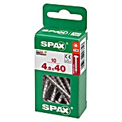 Spax Vijak z lečasto glavo  (4,5 x 40 mm, Pocinkano, 10 kos, TX za pogone Torx) | 1046 - Mehrzweckschrauben verpackt | AADB - Schrauben verpackt | AAD - Kleineisenwaren | AA - Eisenwaren | A - Eisenwaren | BAUHAUS