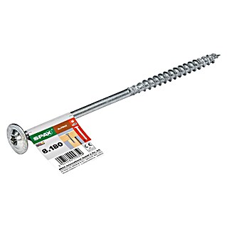 Spax HI FORCE Vijak s krožnikasto glavo HI.FORCE (Ø x Do: 8 x 180 mm, Površina WIROX, T-Star plus, 1 kos)