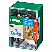 Spax Spojnik za ograjo T-Star plus  (Ø x Do: 7 x 35 mm, Nerjavno jeklo, 12 kos, Ploščata okrogla glava) | 1046 - Mehrzweckschrauben verpackt | AADB - Schrauben verpackt | AAD - Kleineisenwaren | AA - Eisenwaren | A - Eisenwaren | BAUHAUS