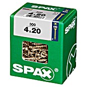 Spax Univerzalni vijak  (4 x 20 mm, Celotni navoj, 300 kos) | 1046 - Mehrzweckschrauben verpackt | AADB - Schrauben verpackt | AAD - Kleineisenwaren | AA - Eisenwaren | A - Eisenwaren | BAUHAUS