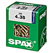 Spax Univerzalni vijak  (4 x 35 mm, Celotni navoj, 150 kos) | 1046 - Mehrzweckschrauben verpackt | AADB - Schrauben verpackt | AAD - Kleineisenwaren | AA - Eisenwaren | A - Eisenwaren | BAUHAUS