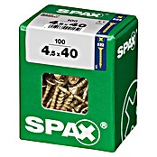 Spax Univerzalni vijak  (4,5 x 40 mm, Celotni navoj, 100 kos) | 1046 - Mehrzweckschrauben verpackt | AADB - Schrauben verpackt | AAD - Kleineisenwaren | AA - Eisenwaren | A - Eisenwaren | BAUHAUS