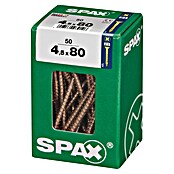 Spax Univerzalni vijak  (4,5 x 80 mm, Celotni navoj, 50 kos) | 1046 - Mehrzweckschrauben verpackt | AADB - Schrauben verpackt | AAD - Kleineisenwaren | AA - Eisenwaren | A - Eisenwaren | BAUHAUS
