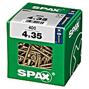 Spax Univerzalni vijak  (4 x 35 mm, Celotni navoj, 400 kos) | 1046 - Mehrzweckschrauben verpackt | AADB - Schrauben verpackt | AAD - Kleineisenwaren | AA - Eisenwaren | A - Eisenwaren | BAUHAUS