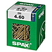 Spax Univerzalni vijak  (4 x 60 mm, Celotni navoj, 200 kos) | 1046 - Mehrzweckschrauben verpackt | AADB - Schrauben verpackt | AAD - Kleineisenwaren | AA - Eisenwaren | A - Eisenwaren | BAUHAUS