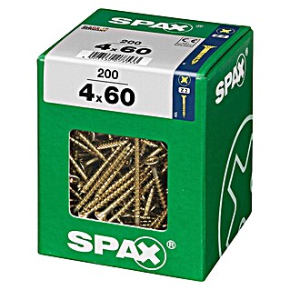 Spax Univerzalni vijak (4 x 60 mm, Celotni navoj, 200 kos)