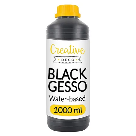 Creative Deco  Speziallack Gesso Schwarz 1000ml