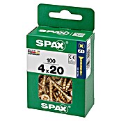 Spax Univerzalni vijak  (4 x 20 mm, Celotni navoj, 100 kos) | 1046 - Mehrzweckschrauben verpackt | AADB - Schrauben verpackt | AAD - Kleineisenwaren | AA - Eisenwaren | A - Eisenwaren | BAUHAUS