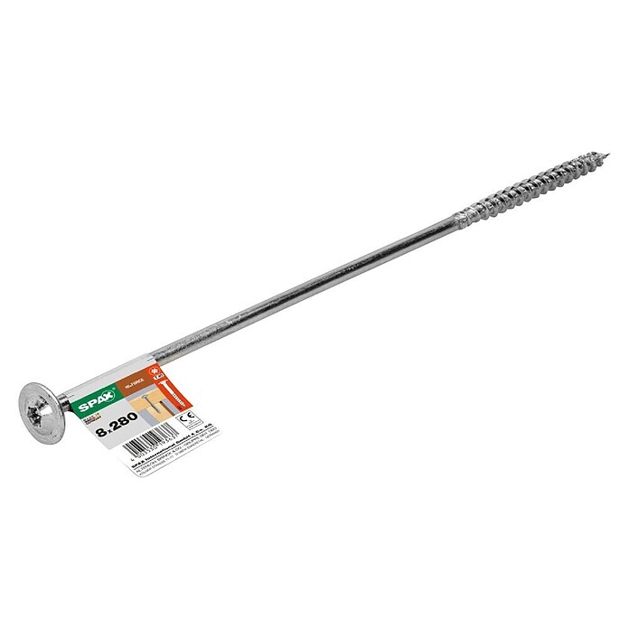 Spax HI FORCE Vijak s krožnikasto glavo HI.FORCE  (Ø x Do: 8 x 280 mm, Površina WIROX, T-Star plus, 1 kos) | 1046 - Mehrzweckschrauben verpackt | AADB - Schrauben verpackt | AAD - Kleineisenwaren | AA - Eisenwaren | A - Eisenwaren | BAUHAUS