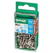 Spax T-Star plus Vijak z vgrezno glavo nerjaveči  (Ø x Do: 4 x 20 mm, Nerjavno jeklo, 30 kos, Delni navoj) | 1046 - Mehrzweckschrauben verpackt | AADB - Schrauben verpackt | AAD - Kleineisenwaren | AA - Eisenwaren | A - Eisenwaren | BAUHAUS