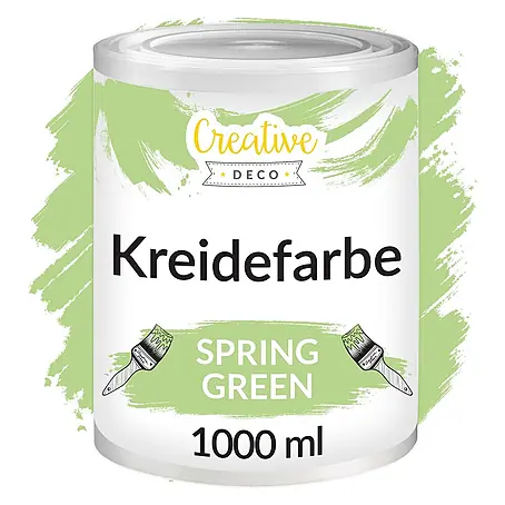 Creative Deco  Speziallack Kreidefarbe für Möbel Frühlingsgrün