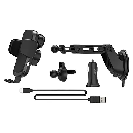 Hama  Kfz-Smartphone-Halterung 00201678 "FC10 Motion" 10 W kabellos QI-Charge