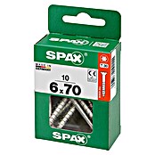 Spax T-Star plus Univerzalni vijak T-Star plus  (Ø x Do: 6 x 70 mm, Površina WIROX, T-Star plus, 10 kos) | 1046 - Mehrzweckschrauben verpackt | AADB - Schrauben verpackt | AAD - Kleineisenwaren | AA - Eisenwaren | A - Eisenwaren | BAUHAUS