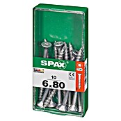 Spax T-Star plus Univerzalni vijak T-Star plus  (Ø x Do: 6 x 80 mm, Površina WIROX, T-Star plus, 10 kos) | 1046 - Mehrzweckschrauben verpackt | AADB - Schrauben verpackt | AAD - Kleineisenwaren | AA - Eisenwaren | A - Eisenwaren | BAUHAUS