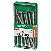 Spax T-Star plus Univerzalni vijak T-Star plus  (Ø x Do: 6 x 100 mm, Površina WIROX, T-Star plus, 10 kos) | 1046 - Mehrzweckschrauben verpackt | AADB - Schrauben verpackt | AAD - Kleineisenwaren | AA - Eisenwaren | A - Eisenwaren | BAUHAUS