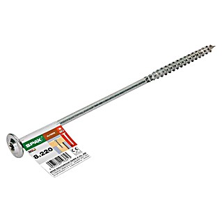 Spax HI FORCE Vijak s krožnikasto glavo HI.FORCE (Ø x Do: 8 x 220 mm, Površina WIROX, T-Star plus, 1 kos)