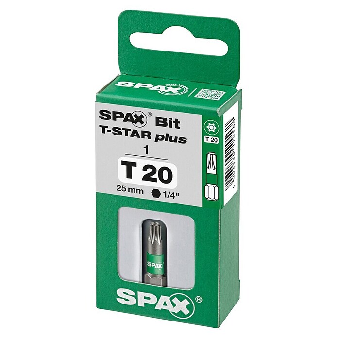 Spax Bit T-Star plus  (T20, 1 kos) | Vijačni nastavki | Pribor za vijačnike | Dodatna oprema za stroje | Orodja in stroji | Izdelki | BAUHAUS