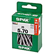 Spax T-Star plus Univerzalni vijak T-Star plus  (Ø x Do: 5 x 70 mm, Površina WIROX, T-Star plus, 20 kos) | 1046 - Mehrzweckschrauben verpackt | AADB - Schrauben verpackt | AAD - Kleineisenwaren | AA - Eisenwaren | A - Eisenwaren | BAUHAUS