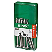 Spax T-Star plus Univerzalni vijak T-Star plus  (Ø x Do: 5 x 80 mm, Površina WIROX, T-Star plus, 10 kos) | 1046 - Mehrzweckschrauben verpackt | AADB - Schrauben verpackt | AAD - Kleineisenwaren | AA - Eisenwaren | A - Eisenwaren | BAUHAUS