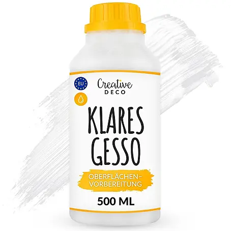 Creative Deco  Speziallack Gesso Klar 500ml