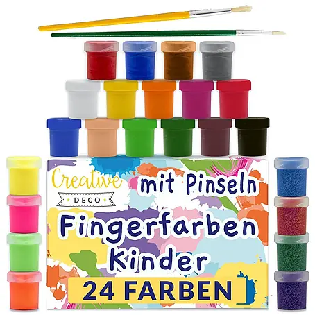 Creative Deco  Gouachefarben-Set CD24x20