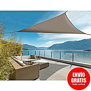 Nortene Toldo vela SUN-NET kit (3,4 x 3,4 m, Marrón, Triangular)