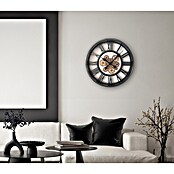 Globo Wanduhr Ophelia (Schwarz, Durchmesser: 508 mm) | BAUHAUS