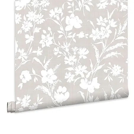 Laura Ashley  Vliestapete Blumen Monoprint