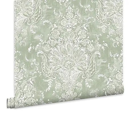 Laura Ashley  Vliestapete ornamentales Motiv