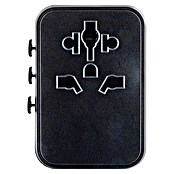 Schwaiger Reiseadapter All-in-One Weltreiseadapter (Schwarz) | BAUHAUS
