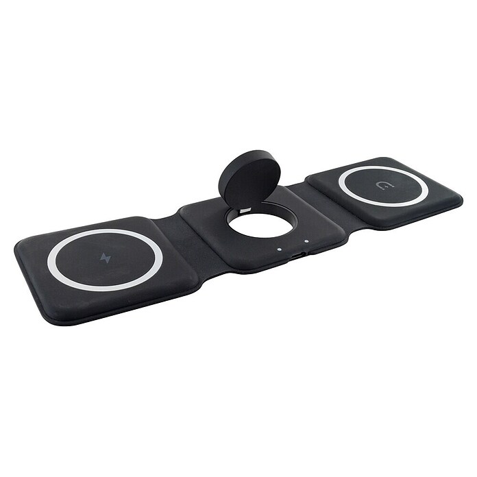 Schwaiger Ladestation 3-in-1 Ladestation (Schwarz) | BAUHAUS