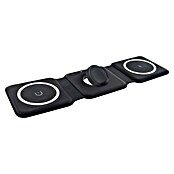 Schwaiger Ladestation 3-in-1 Ladestation (Schwarz) | BAUHAUS