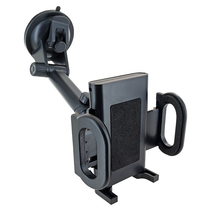 Schwaiger Handyhalter für die Windschutzscheibe (Schwarz) | BAUHAUS