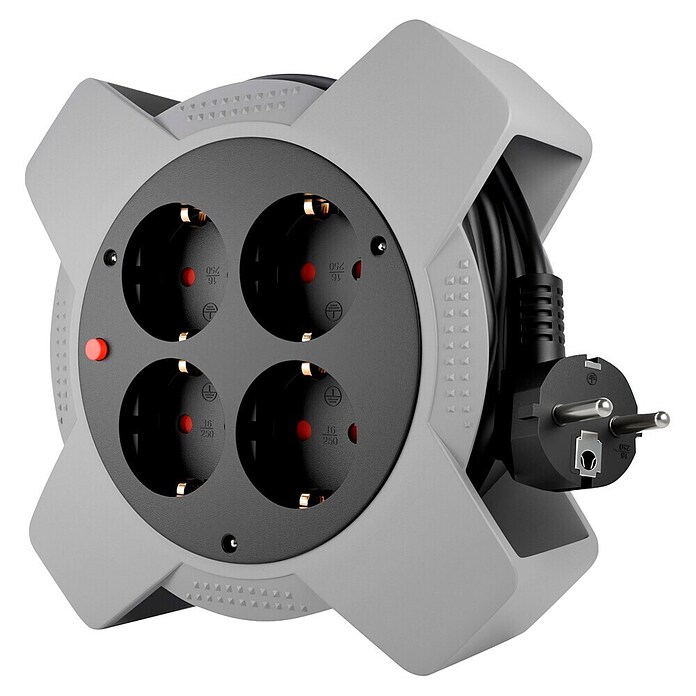 Commel Kabelski boben  (5 m, IP20) | Kabelski bobni | Elektro oprema | Elektro in svetila | Izdelki | BAUHAUS