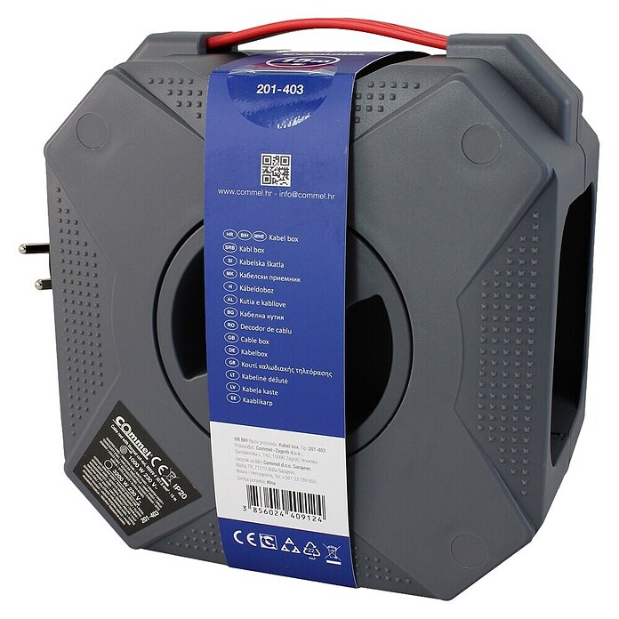 Commel Kabelski boben  (15 m, IP20) | Kabelski bobni | Elektro oprema | Elektro in svetila | Izdelki | BAUHAUS
