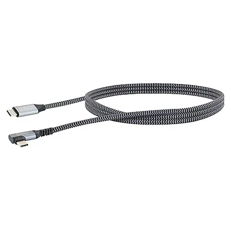 Schwaiger  USB-Ladekabel 60W USB-C mit vertikalem Winkelstecker