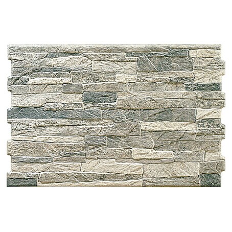 Verblendstein Aitana Gris (50 x 33,5 cm, Grau, Steinoptik)