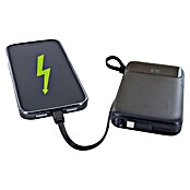 Schwaiger Powerbank Wireless-10.000 mAh inklusive Ladekabel (Schwarz) | BAUHAUS
