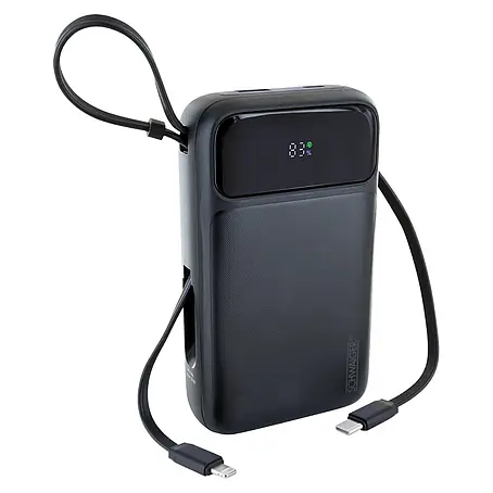 Schwaiger  Powerbank Wireless 20.000 mAh inklusive Ladekabel