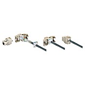 Schwaiger Netzwerk-Stecker CAT 6A Keystone Modul (Silber) | BAUHAUS