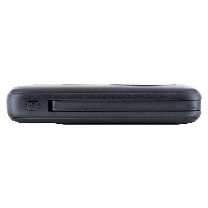 Schwaiger Powerbank Wireless-10.000 mAh inklusive Ladekabel (Schwarz) | BAUHAUS