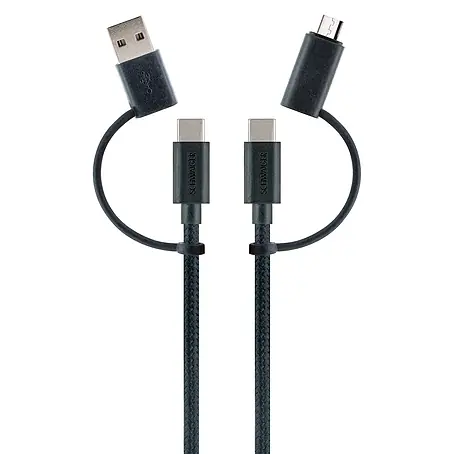 Schwaiger  USB-Ladekabel 4-in-1 Adapterkabel
