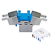 Schwaiger Netzwerk-Stecker Keystone CAT8-Modul werkzeuglos (Silber) | BAUHAUS