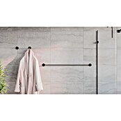 Camargue Paris Black Badetuchhalter (Breite: 104 cm, Schwarz) | BAUHAUS