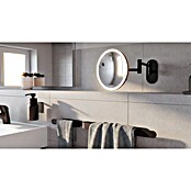 Camargue Antwerpen Kosmetikspiegel (Durchmesser: 17,8 cm, Rund, Schwarz) | BAUHAUS