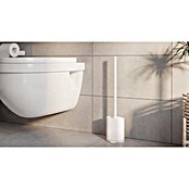 Camargue Antwerpen WC-Bürstengarnitur (Edelstahl, Weiß, Form: Oval) | BAUHAUS