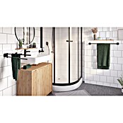 Venus Badetuchhalter (Breite: 66,6 cm, Schwarz, Matt) | BAUHAUS