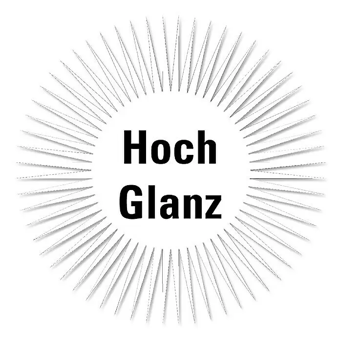 Diamond Doors Glasdrehtür White - 834 x 1.972 mm, Weiß Hochglanz, Verbundsicherheitsglas (VSG) - Informationsansicht