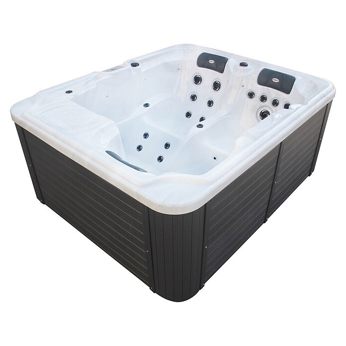 Außen-Whirlpool Außen-Whirlpool Oasis White Marble (208 x 175 x 90 cm, Weiß, Max. Personenzahl: 3 Stk.) | BAUHAUS